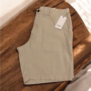 Goodfellow & Co Khaki Flat Front Shorts